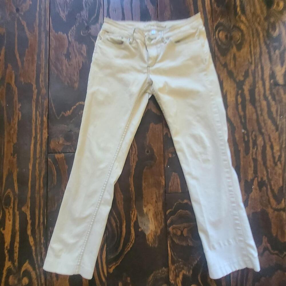 Chip & Pepper California Cream Skinny Jeans Womens 26 Off White